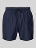 Tommy Hilfiger Badeshorts mit elastischem Bund Modell 'ORIGINAL' Dunkelblau