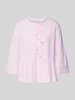 Rich & Royal Regular Fit Bluse mit 3/4-Arm Rosa