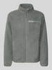 Columbia Regular Fit Fleecejacke mit Logo-Patch Oliv