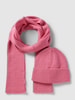 Cinque Set met sjaal en muts Roze