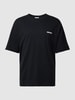 REVIEW T-Shirt mit Rundhalsausschnitt Black