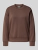 Marc O'Polo Regular fit shirt met lange mouwen van pyjama met verlaagde schouders Donkerbruin