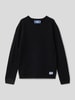 Jack & Jones Sweter z dzianiny z fakturowanym wzorem model ‘HILL’ Czarny