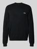 BOSS Green Regular fit gebreide pullover met wol, model 'MOMENTUM' Zwart