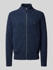 Fynch-Hatton Cardigan mit Logo-Stitching Marine