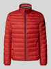 Christian Berg Men Steppjacke mit Stehkragen Rot