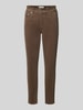 Marc O'Polo Boyfriend fit corduroy broek van katoenmix Marineblauw