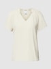 tonno & panna Blouseshirt van Tonno & Panna met V-hals Zand