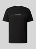 Calvin Klein Jeans T-shirt z nadrukiem z logo Czarny