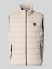 Marc O'Polo Regular Fit Steppweste aus wasserabweisendem Material Hellgrau