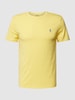 Polo Ralph Lauren T-shirt met ronde hals Geel