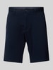 Tommy Hilfiger Szorty chinosy o kroju relaxed fit z mieszanki bawełny i elastanu Granatowy