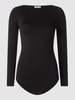 Falke Body met katoen  Zwart