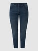 Tom Tailor Plus PLUS SIZE slim fit jeans met stretch  Donkerblauw