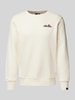 Ellesse Sweatshirt met labelstitching, model 'Fierro' Offwhite