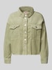 Only Oversized Hemdjacke aus reiner Baumwolle Modell 'MARINA-ENY' Mint