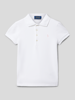 Polo Ralph Lauren Teens Poloshirt met labelstitching Wit