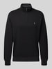 Polo Ralph Lauren Sweatshirt mit Label-Stitching Black