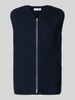 Samsøe Samsøe Gilet met ritssluiting Donkerblauw