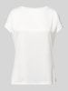 Christian Berg Woman T-Shirt aus Satin Offwhite