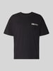 JACK & JONES relaxed fit t-shirt van pure katoen model "DYLAN" Zwart