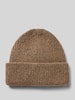 Pieces Czapka beanie z brzegiem z efektem melanżu model ‘PYRON’ Orzechowy