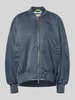 MOS MOSH Relaxed Fit Bomberjacke mit Stehkragen Modell 'Ruby' Dunkelblau