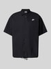 Nike Regular Fit Freizeithemd mit Logo-Stitching Black