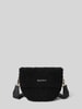 VALENTINO BAGS Handtasche mit Teddyfell und Label-Applikation Modell 'SPECIAL' Black