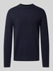 Jack & Jones Premium Strickpullover mit Rundhalsausschnitt Modell 'BLAMILANO' Blau