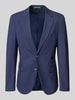 MCNEAL Slim fit 2-knoops colbert met klepzakken Marineblauw