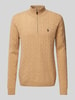 Polo Ralph Lauren Sweter z domieszką kaszmiru Camel