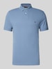 Tommy Hilfiger Regular Fit Poloshirt aus Baumwoll-Elasthan-Mix Hellblau