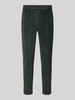 Zuitable Slim Fit Hose aus Baumwoll-Mix in Cord-Optik Modell 'Cliffer' Bottle
