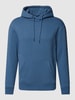 Blend Hoodie met labeldesign, model 'Downton' Koningsblauw