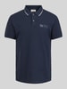 s.Oliver RED LABEL Regular fit poloshirt met labelprint Marineblauw