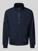 Superdry Jacke mit Leistentaschen Modell 'Harrington' Dunkelblau