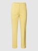 Weekend Max Mara Broek met paspelzakken aan de achterkant, model 'BASCO' Geel