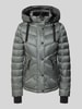 Gil Bret Regular Fit Steppjacke mit abnehmbarer Kapuze Petrol