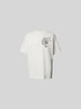 Kenzo T-Shirt mit Label-Print Offwhite