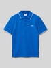 Boss Poloshirt mit Label-Details Royal