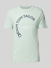 Tom Tailor Denim T-shirt met ronde hals Mintgroen