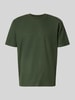 Jack & Jones T-Shirt mit Strukturmuster Dunkelgruen