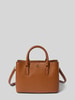 Lauren Ralph Lauren Satchel Bag mit Tragehenkel Modell 'MARCY' Cognac