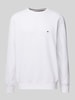 Tommy Hilfiger Sweatshirt mit Logo-Stitching Weiss