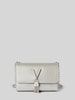 VALENTINO BAGS Crossbody Bag mit Label-Detail Modell 'Divina' Silber