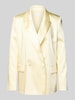 Jake*s Cocktail Blazer mit Knopfverschluss Hellgelb