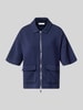Christian Berg Woman Jacke mit Umlegekragen Dunkelblau