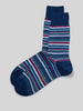 Falke Socken mit Label-Print Marine