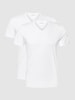 Emporio Armani T-Shirt mit V-Ausschnitt im 2er-Pack Weiss